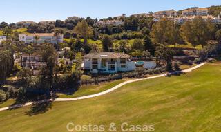 Villa méditerranéenne en première ligne de golf avec vue panoramique à vendre à La Cala Golf Resort, Mijas Costa 796440 
