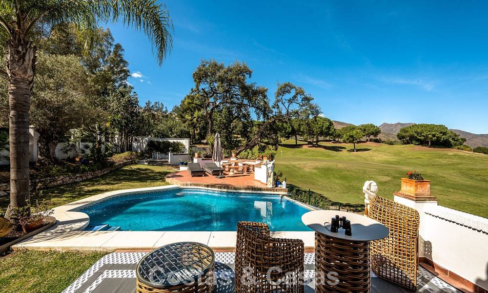 Villa méditerranéenne en première ligne de golf avec vue panoramique à vendre à La Cala Golf Resort, Mijas Costa 796449