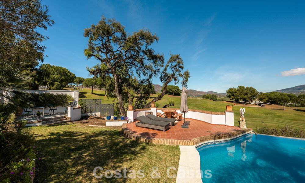 Villa méditerranéenne en première ligne de golf avec vue panoramique à vendre à La Cala Golf Resort, Mijas Costa 796454
