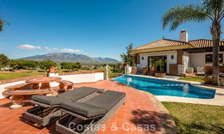 Villa méditerranéenne en première ligne de golf avec vue panoramique à vendre à La Cala Golf Resort, Mijas Costa 796457 