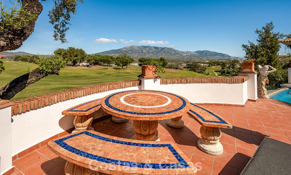 Villa méditerranéenne en première ligne de golf avec vue panoramique à vendre à La Cala Golf Resort, Mijas Costa 796458
