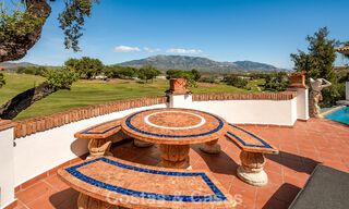 Villa méditerranéenne en première ligne de golf avec vue panoramique à vendre à La Cala Golf Resort, Mijas Costa 796458 
