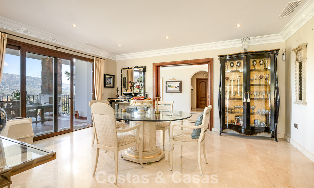 Villa méditerranéenne en première ligne de golf avec vue panoramique à vendre à La Cala Golf Resort, Mijas Costa 796473