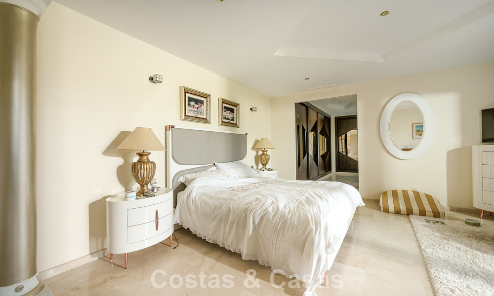 Villa méditerranéenne en première ligne de golf avec vue panoramique à vendre à La Cala Golf Resort, Mijas Costa 796482