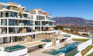 Prêt à emménager! Appartements modernes et luxueux avec vue panoramique sur la mer à vendre à Mijas, Costa del Sol 797090 
