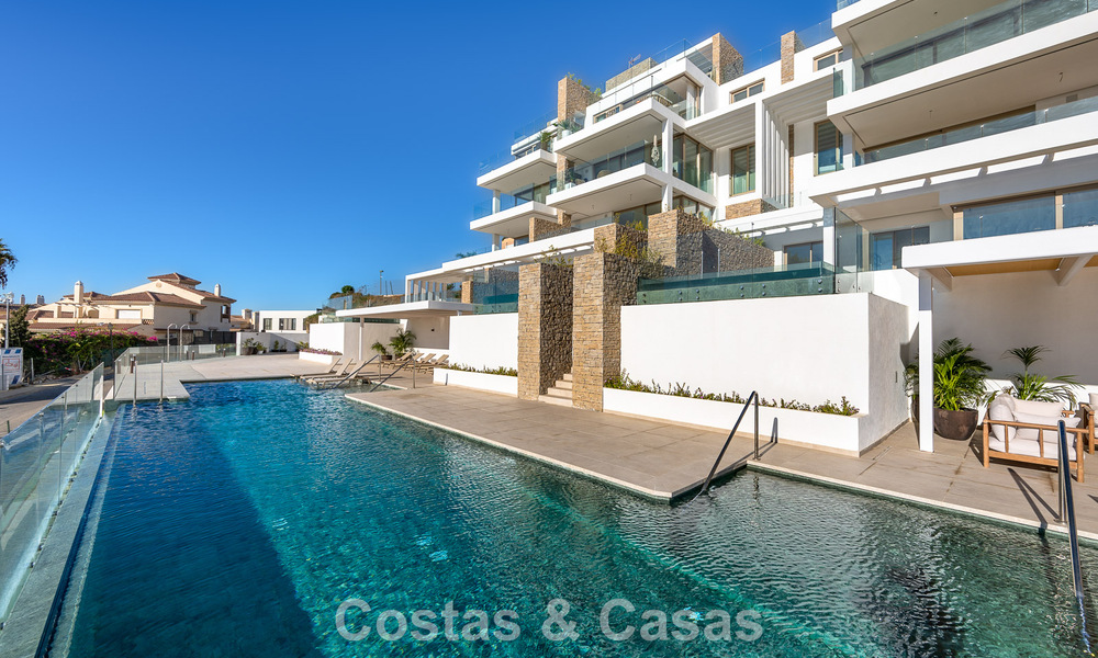 Prêt à emménager! Appartements modernes et luxueux avec vue panoramique sur la mer à vendre à Mijas, Costa del Sol 797094