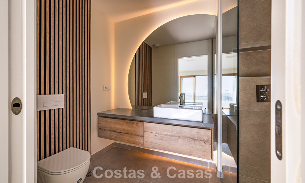 Prêt à emménager! Appartements modernes et luxueux avec vue panoramique sur la mer à vendre à Mijas, Costa del Sol 797109