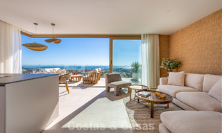 Prêt à emménager! Appartements modernes et luxueux avec vue panoramique sur la mer à vendre à Mijas, Costa del Sol 797119 