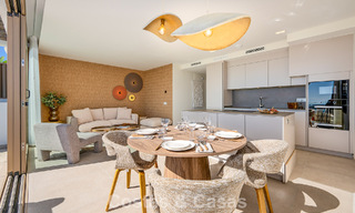 Prêt à emménager! Appartements modernes et luxueux avec vue panoramique sur la mer à vendre à Mijas, Costa del Sol 797122 