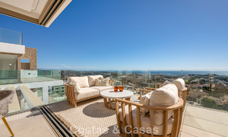 Prêt à emménager! Appartements modernes et luxueux avec vue panoramique sur la mer à vendre à Mijas, Costa del Sol 797124 