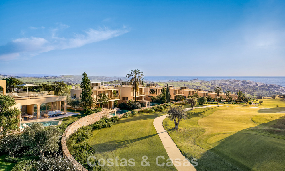 Villas modernes neuves à vendre en première ligne de golf, près du centre d’Estepona 796962