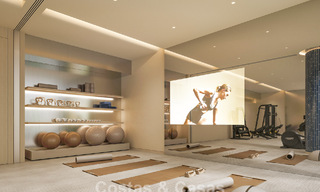 Lancement! Appartements de luxe avant-gardistes à vendre avec vue sur la mer, à deux pas de la plage et de la promenade à Estepona 797182 