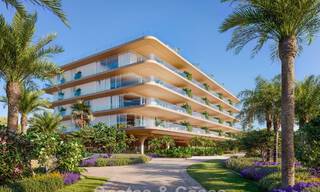 Lancement! Appartements de luxe avant-gardistes à vendre avec vue sur la mer, à deux pas de la plage et de la promenade à Estepona 797185 