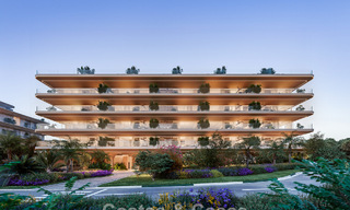 Lancement! Appartements de luxe avant-gardistes à vendre avec vue sur la mer, à deux pas de la plage et de la promenade à Estepona 797186 