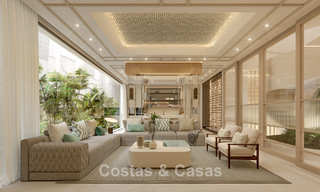 Lancement! Appartements de luxe avant-gardistes à vendre avec vue sur la mer, à deux pas de la plage et de la promenade à Estepona 797199 