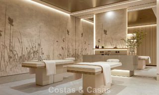 Lancement! Appartements de luxe avant-gardistes à vendre avec vue sur la mer, à deux pas de la plage et de la promenade à Estepona 797202 