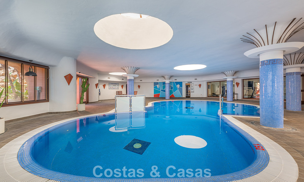 Penthouse à vendre dans un complexe cinq étoiles en première ligne de plage sur la New Golden Mile entre Marbella et Estepona 797269