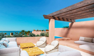 Penthouse à vendre dans un complexe cinq étoiles en première ligne de plage sur la New Golden Mile entre Marbella et Estepona 797280 