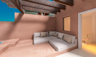 Penthouse à vendre dans un complexe cinq étoiles en première ligne de plage sur la New Golden Mile entre Marbella et Estepona 797287 