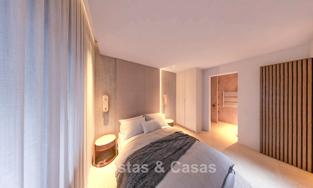 Penthouse à vendre dans un complexe cinq étoiles en première ligne de plage sur la New Golden Mile entre Marbella et Estepona 797292