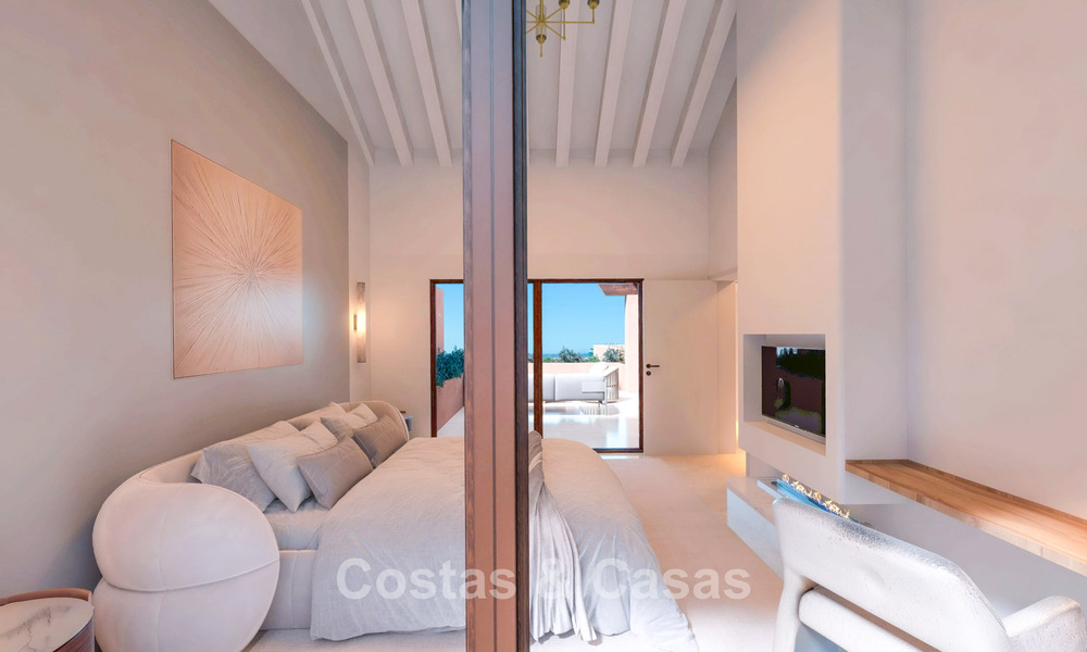 Penthouse à vendre dans un complexe cinq étoiles en première ligne de plage sur la New Golden Mile entre Marbella et Estepona 797294