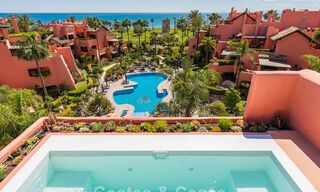 Penthouse à vendre dans un complexe cinq étoiles en première ligne de plage sur la New Golden Mile entre Marbella et Estepona 797741 