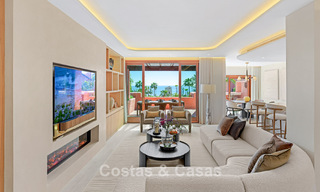 Penthouse à vendre dans un complexe cinq étoiles en première ligne de plage sur la New Golden Mile entre Marbella et Estepona 797751 