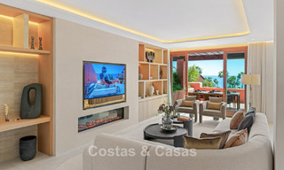 Penthouse à vendre dans un complexe cinq étoiles en première ligne de plage sur la New Golden Mile entre Marbella et Estepona 797752 
