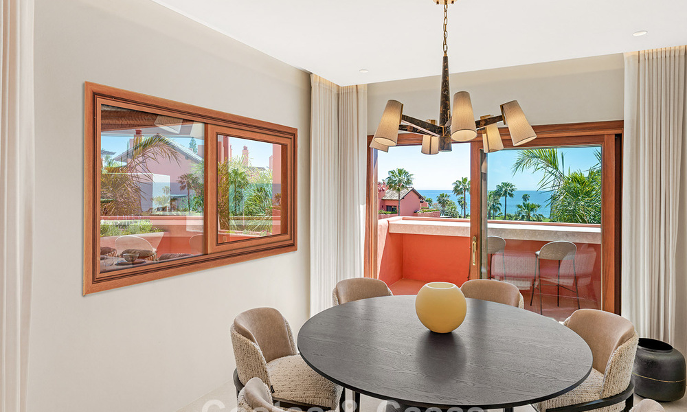 Penthouse à vendre dans un complexe cinq étoiles en première ligne de plage sur la New Golden Mile entre Marbella et Estepona 797753