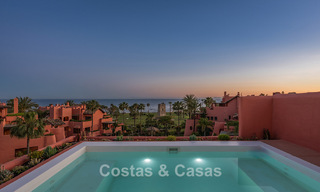 Penthouse à vendre dans un complexe cinq étoiles en première ligne de plage sur la New Golden Mile entre Marbella et Estepona 797757 