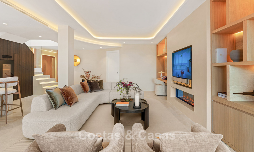 Penthouse à vendre dans un complexe cinq étoiles en première ligne de plage sur la New Golden Mile entre Marbella et Estepona 797764