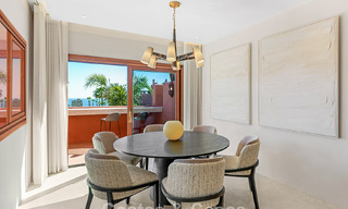 Penthouse à vendre dans un complexe cinq étoiles en première ligne de plage sur la New Golden Mile entre Marbella et Estepona 797770 