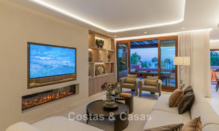 Penthouse à vendre dans un complexe cinq étoiles en première ligne de plage sur la New Golden Mile entre Marbella et Estepona 797774 