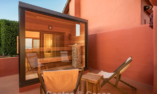 Penthouse à vendre dans un complexe cinq étoiles en première ligne de plage sur la New Golden Mile entre Marbella et Estepona 797813 