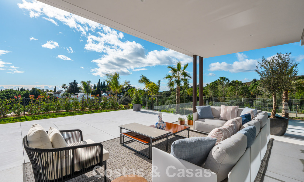 Villa de luxe sophistiquée à vendre dans un domaine fermé et exclusif sur le Golden Mile de Marbella 798034