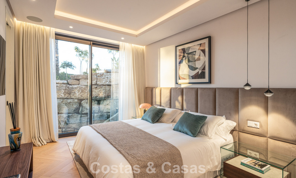 Villa de luxe sophistiquée à vendre dans un domaine fermé et exclusif sur le Golden Mile de Marbella 798048