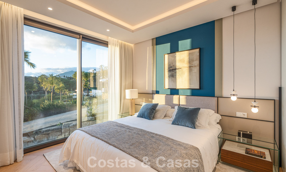 Villa de luxe sophistiquée à vendre dans un domaine fermé et exclusif sur le Golden Mile de Marbella 798049