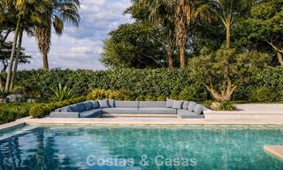 Nouvelle villa de luxe moderniste à vendre en première ligne de golf à Mijas, Costa del Sol 798122 