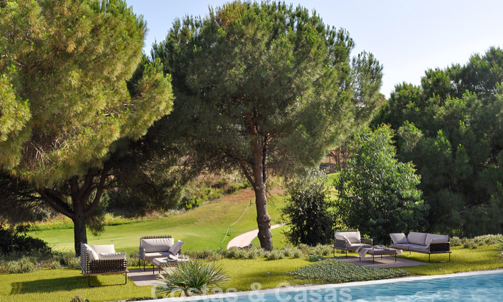 Nouvelle villa de luxe moderniste à vendre en première ligne de golf à Mijas, Costa del Sol 798132