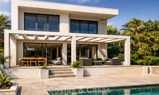 Superbe villa contemporaine en première ligne de golf avec vues exceptionnelles à vendre au La Cala Golf Resort, Mijas, Costa del Sol 798137 