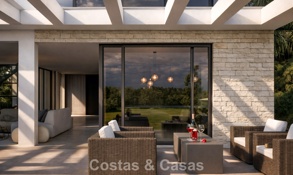 Superbe villa contemporaine en première ligne de golf avec vues exceptionnelles à vendre au La Cala Golf Resort, Mijas, Costa del Sol 798142