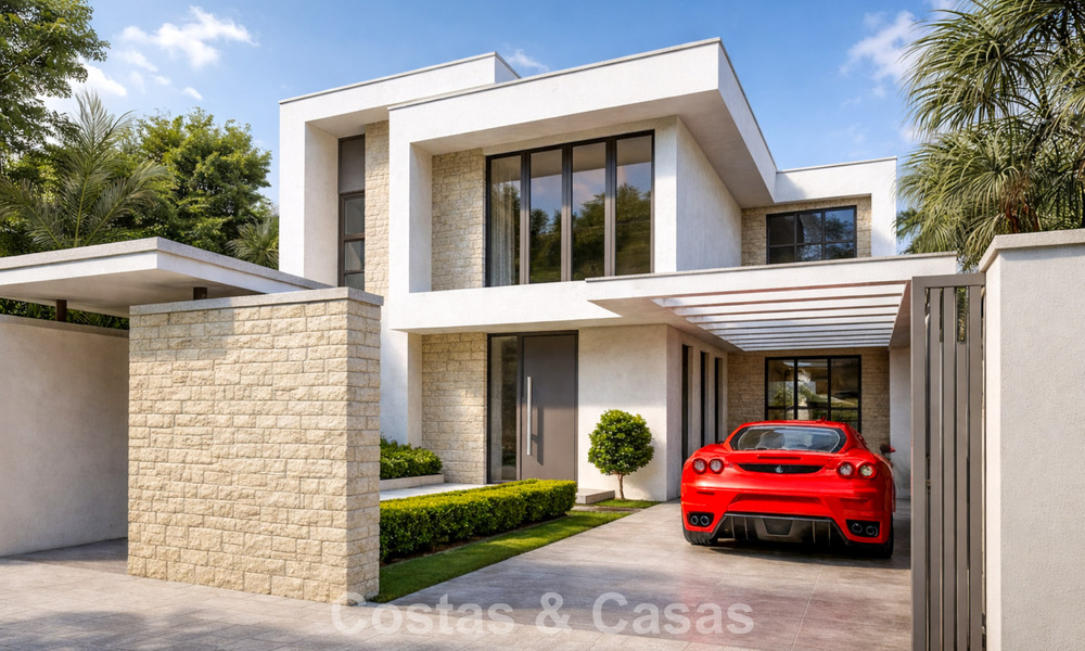 Superbe villa contemporaine en première ligne de golf avec vues exceptionnelles à vendre au La Cala Golf Resort, Mijas, Costa del Sol 798144