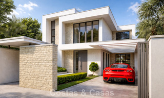 Superbe villa contemporaine en première ligne de golf avec vues exceptionnelles à vendre au La Cala Golf Resort, Mijas, Costa del Sol 798144 