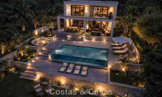 Superbe villa contemporaine en première ligne de golf avec vues exceptionnelles à vendre au La Cala Golf Resort, Mijas, Costa del Sol 798147 