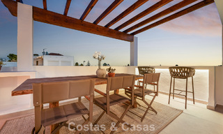 Maison rénovée à vendre sur le Golden Mile, à distance de marche de la plage et de Puente Romano, Marbella 797317 