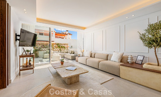 Maison rénovée à vendre sur le Golden Mile, à distance de marche de la plage et de Puente Romano, Marbella 797322 