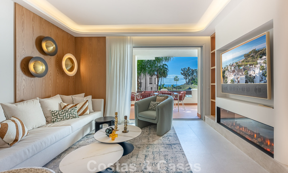 Appartement de luxe avec vue sur la mer en première ligne de plage sur la New Golden Mile entre Marbella et Estepona 797409