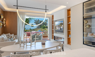 Appartement de luxe avec vue sur la mer en première ligne de plage sur la New Golden Mile entre Marbella et Estepona 797416 