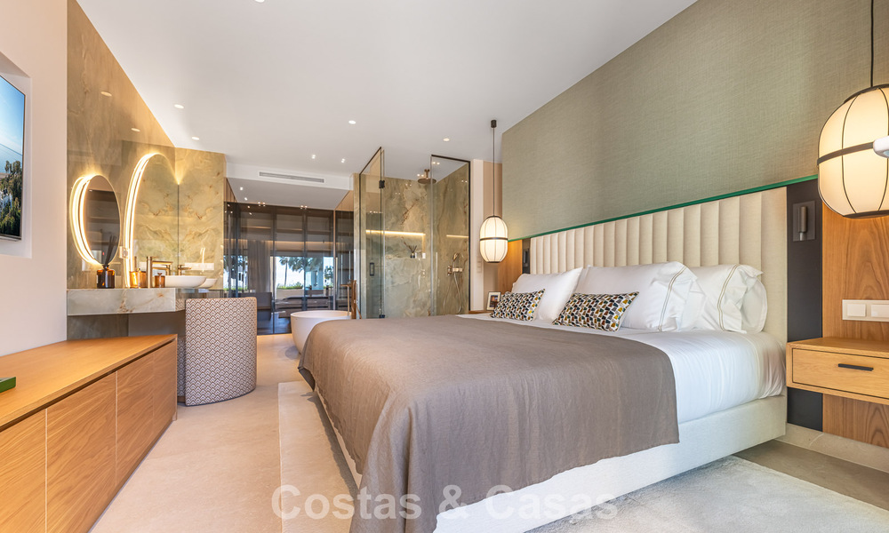 Appartement de luxe avec vue sur la mer en première ligne de plage sur la New Golden Mile entre Marbella et Estepona 797447