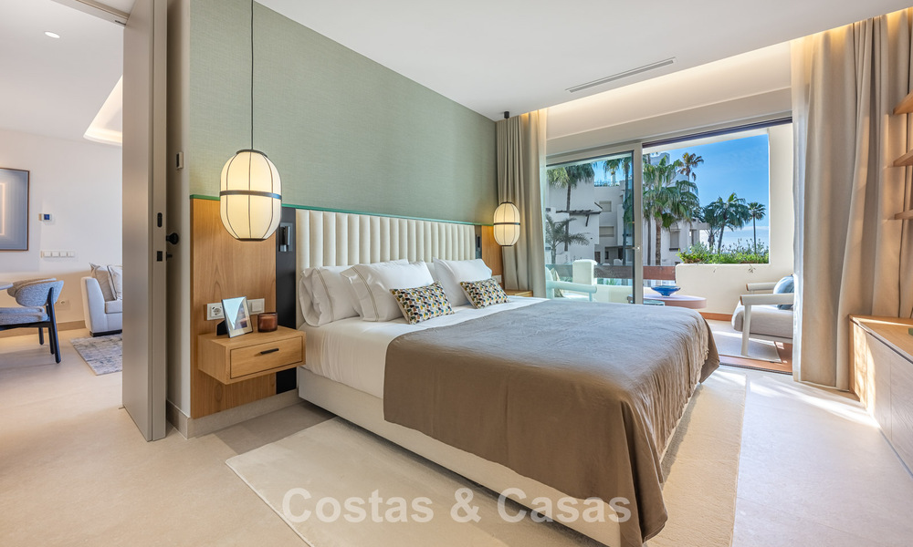 Appartement de luxe avec vue sur la mer en première ligne de plage sur la New Golden Mile entre Marbella et Estepona 797452